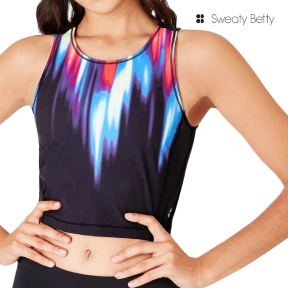 Sweaty Betty Tops - Sweaty Betty London Kenza Power Crop - Small